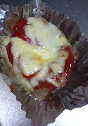 手抜き弁当ハンバーグ-レシピのメイン写真