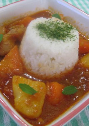 濃くと甘みたっぷりチキンのトマトシチュー-レシピのメイン写真