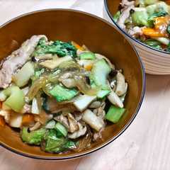 รูปของ 我が家の中華丼