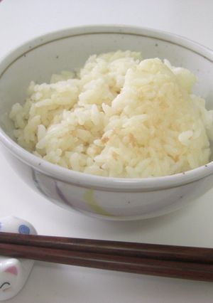 豆乳で炊いたご飯♪-レシピのメイン写真