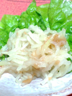 梅と大根のさっぱりサラダ-レシピのメイン写真