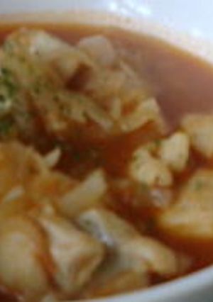 鶏肉のケチャップスープ-レシピのメイン写真