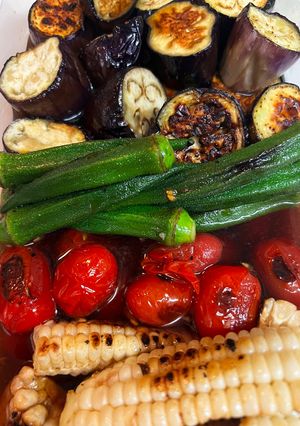 オイルスプレー使って夏野菜の焼き浸し-レシピのメイン写真