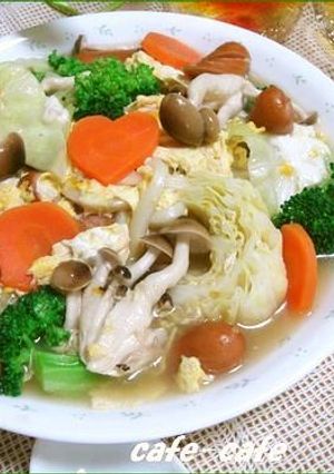 野菜たっぷり煮込みうどん-レシピのメイン写真