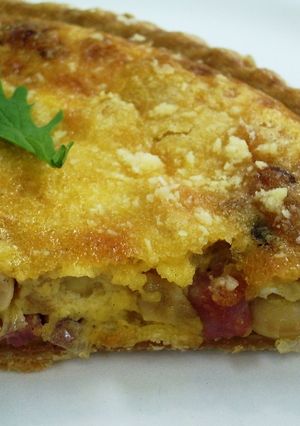 お豆たっぷりのキッシュ-レシピのメイン写真