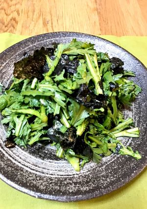 簡単な春菊のチョレギサラダ-レシピのメイン写真