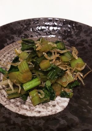 断糖レシピ カブの葉ふりかけ-レシピのメイン写真