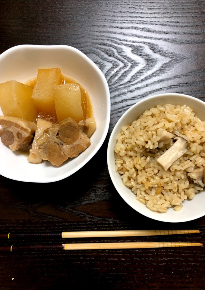 角煮の煮汁で！炊き込みご飯♡-レシピのメイン写真