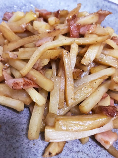 じゃがいもとベーコンのオイスター炒め-レシピのメイン写真