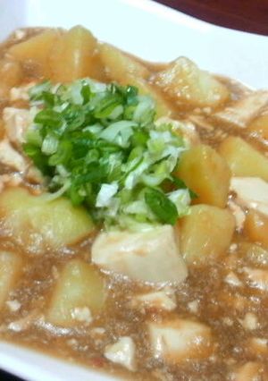 じゃがいもと豆腐のカニあんかけ煮込み♡-レシピのメイン写真