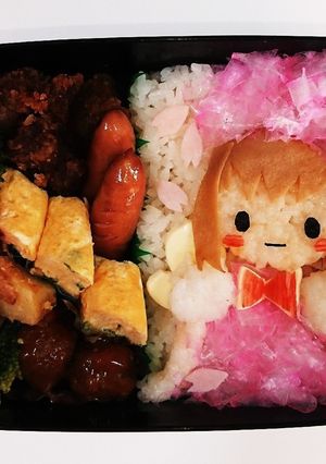 キャラ弁♪ＣＣさくらリベンジ再び(／▽＼-レシピのメイン写真