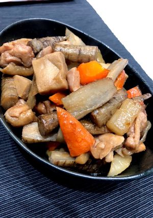 味染みコクうま！我が家のあるもの筑前煮-レシピのメイン写真