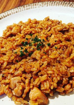 激うま◎いつもとちがうチキンライス-レシピのメイン写真