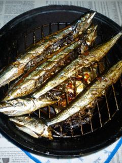 長谷燻鍋で秋刀魚の丸干しの燻製-レシピのメイン写真