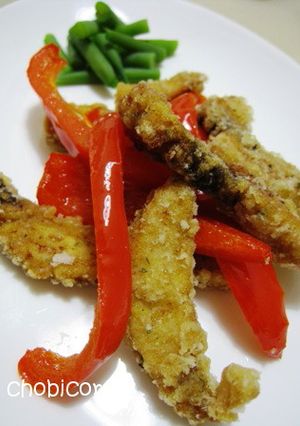 かじきのスティック揚げ　カレー風味-レシピのメイン写真