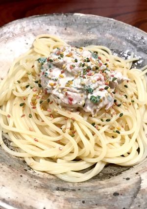 シーチキンと大葉の和風ははつゆパスタ-レシピのメイン写真