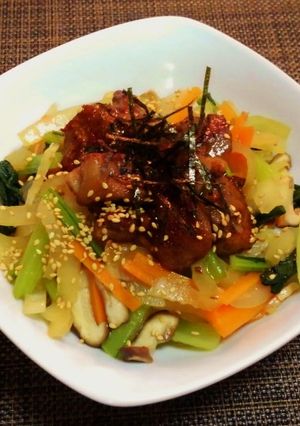 ごはんが秘訣おいしいビビンバ丼♪～♪-レシピのメイン写真