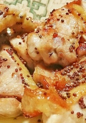 マスタード風味のチキンソテー-レシピのメイン写真