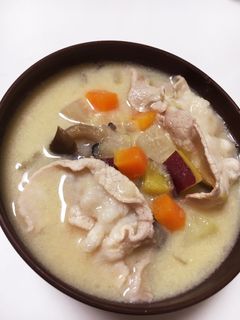 具だくさん豆乳豚汁-レシピのメイン写真