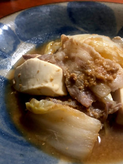 豚バラと白菜、豆腐のにんにく味噌煮-レシピのメイン写真