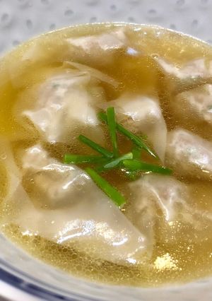 意外と簡単♪自家製ワンタンスープ〜無化調-レシピのメイン写真