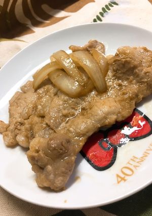 簡単!豚肉の生姜焼き-レシピのメイン写真