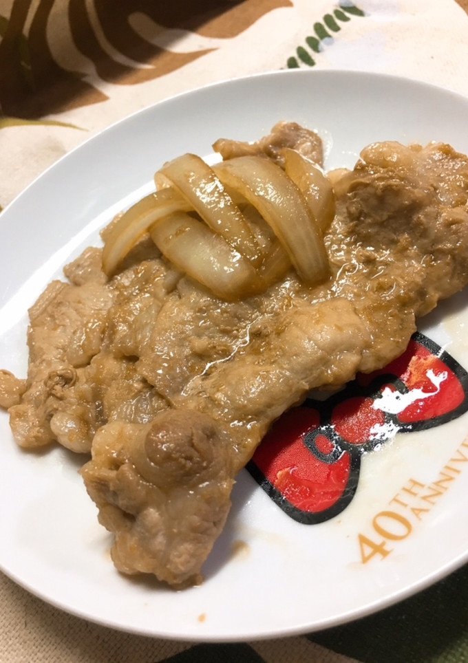 簡単！豚肉の生姜焼き-レシピのメイン写真