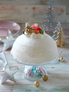 クリスマスケーキ(レアチーズズコット)-レシピのメイン写真
