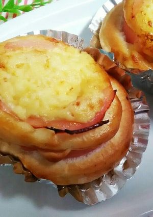 楽しい~ハムパン☆-レシピのメイン写真