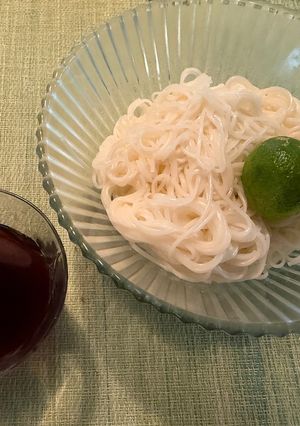 かまゆで素麺-レシピのメイン写真