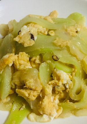 はやとうり と 卵の炒め物☆-レシピのメイン写真