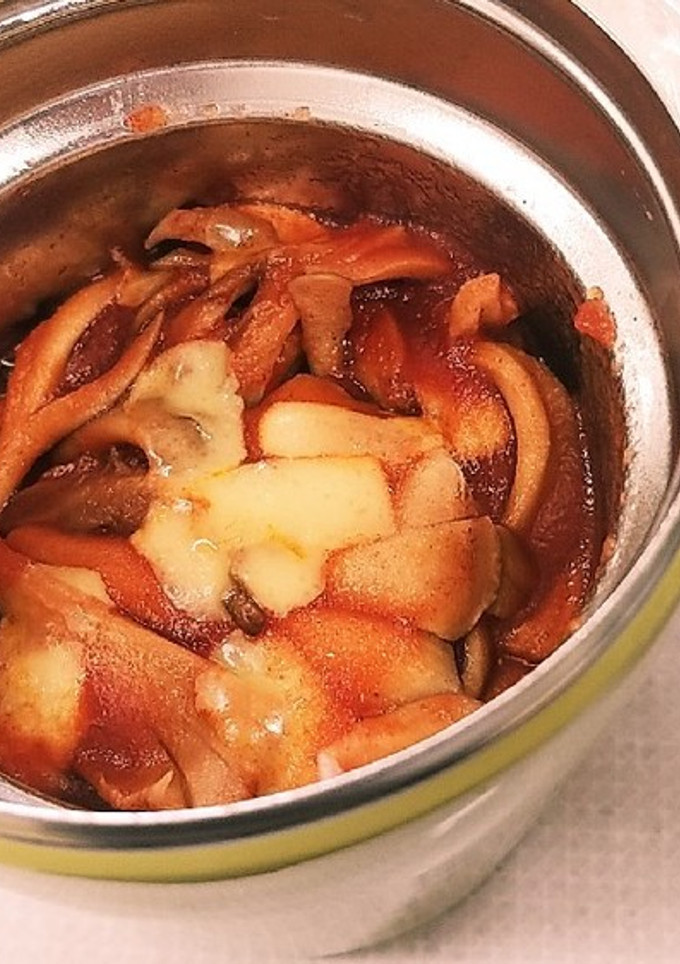 舞茸と押し麦のトマトスープ-レシピのメイン写真