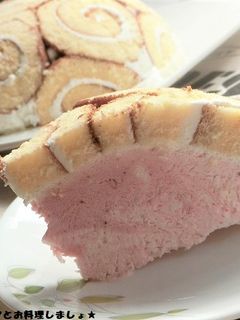 チェシャ猫♡ロールケーキ