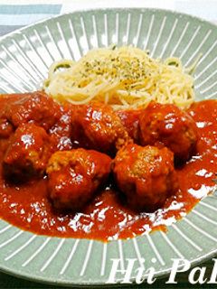 ミートボールのトマトソース煮込み-レシピのメイン写真
