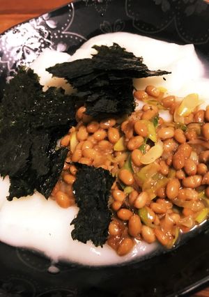 【絶品】炒め納豆餅-レシピのメイン写真