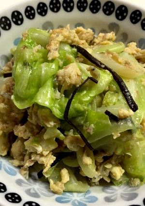簡単一品 大量キャベツ 食べよう！-レシピのメイン写真