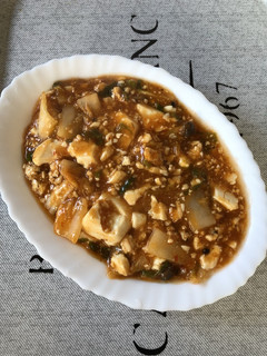 冬の!麻婆豆腐with白菜♪-レシピのメイン写真