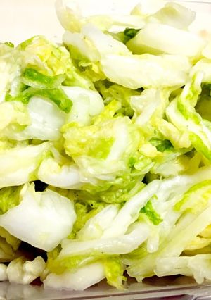 シンプルな白菜の漬物-レシピのメイン写真