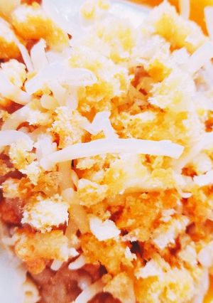 残りのカレーで！カレードリア風超ズボラ-レシピのメイン写真