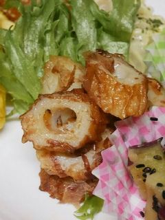 お弁当に♡竹輪のおかか炒め-レシピのメイン写真