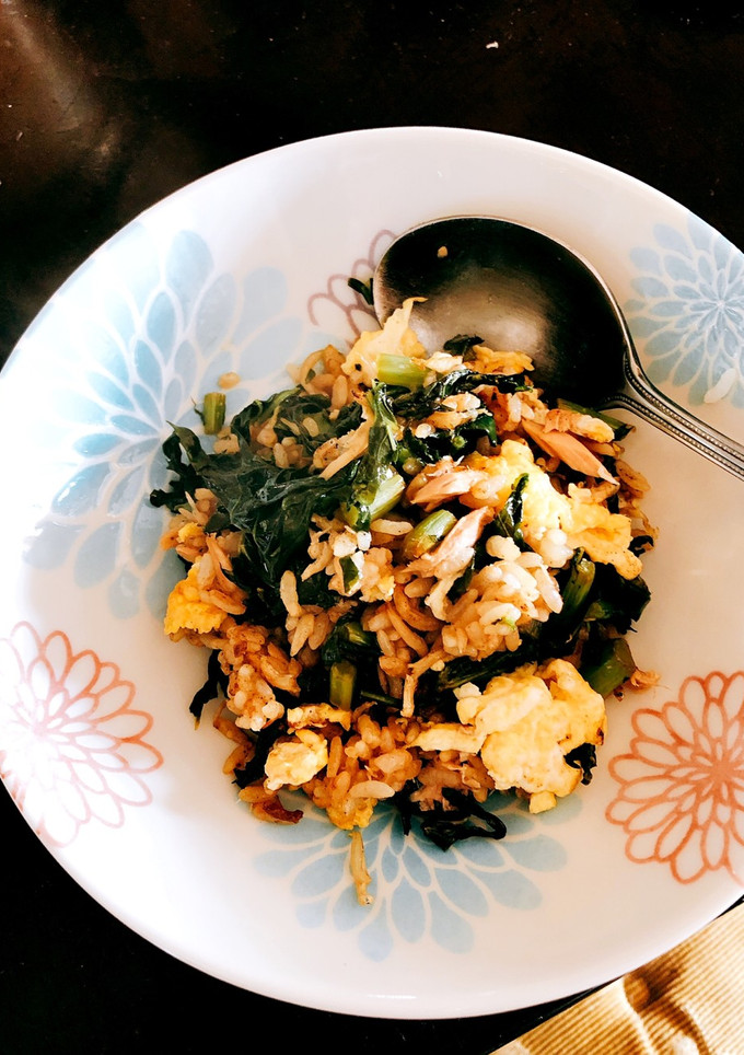 美肌！10分！大根葉とツナの和風炒飯-レシピのメイン写真