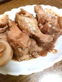 フライパンで簡単☆手羽元甘辛煮-レシピのメイン写真