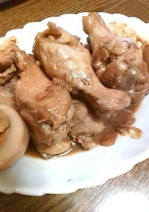 フライパンで簡単☆手羽元甘辛煮-レシピのメイン写真