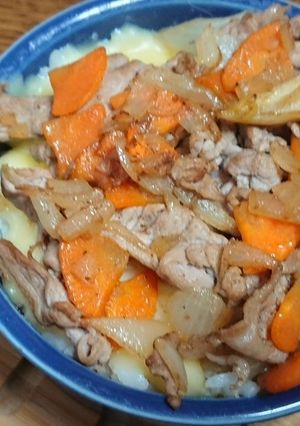 楽チン✨肉野菜ドリア-レシピのメイン写真