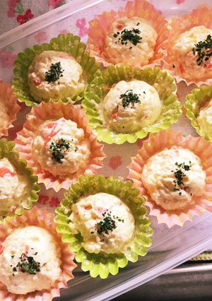 【お弁当用】冷凍・自然解凍可☆ポテサラ-レシピのメイン写真