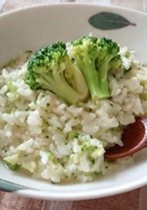 ブロッコリーのチーズリゾット-レシピのメイン写真