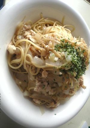なめたけぱすた-レシピのメイン写真