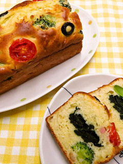 野菜たっぷりケークサレ-レシピのメイン写真