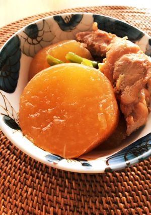 圧力鍋で簡単！味しみ鶏大根-レシピのメイン写真