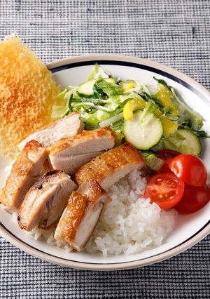 グリルチキンとレモンのシーザーサラダ-レシピのメイン写真